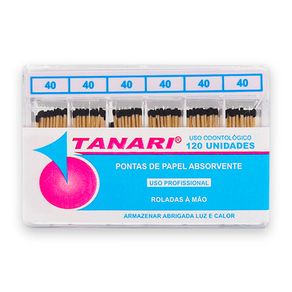 Cone de Papel Absorv Bulk 40 com 120 - Tanari