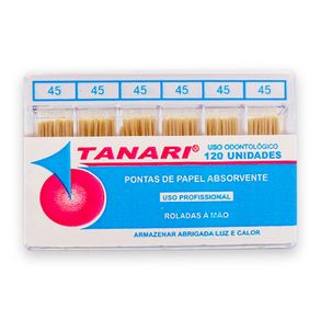 Cone de Papel Absorv Bulk 45 com 120 - Tanari