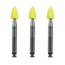 Jiffy Polisher Points Medium Amarelo com 3 - Ultradent