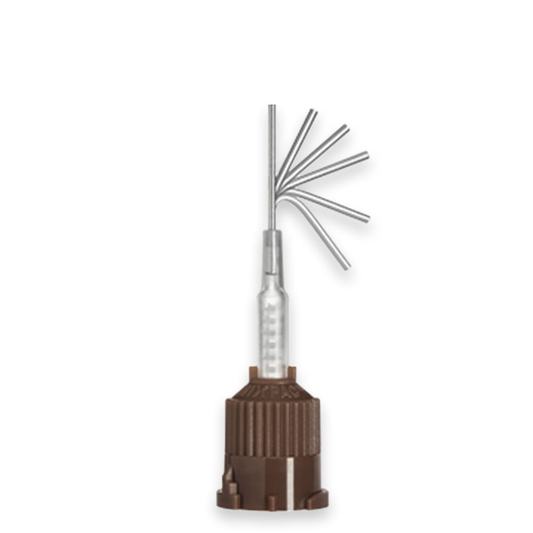 Ponta misturadora T-Mixer™ Colibri™ 0.9 mm 1:1/2:1 Ref. 167422 Com 10 Unidades - Mixpac