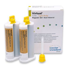 Silicone De Adição Virtual Ligth Body Regular 2x50ml - Ivoclar Vivadent
