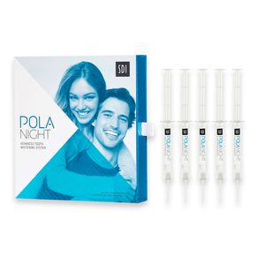Clareador Pola Night 16% Kit com 5 Seringas - SDI