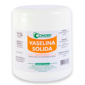 Vaselina Sólida 500g - Cinord