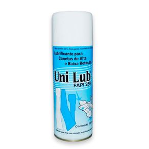 Lubrificante para Canetas de Alta e Baixa Rotação Uni Lub Spray 250ml - DCMA