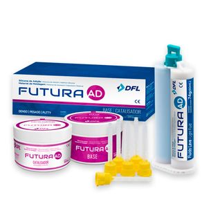 Silicone de Adição Futura AD Kit Simples + Fluido Leve - Nova Dfl
