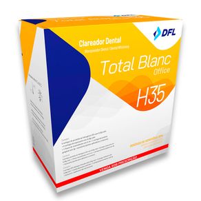 Clareador Dental Total Blanc Office H35 Kit para 3 Pacientes - Nova Dfl