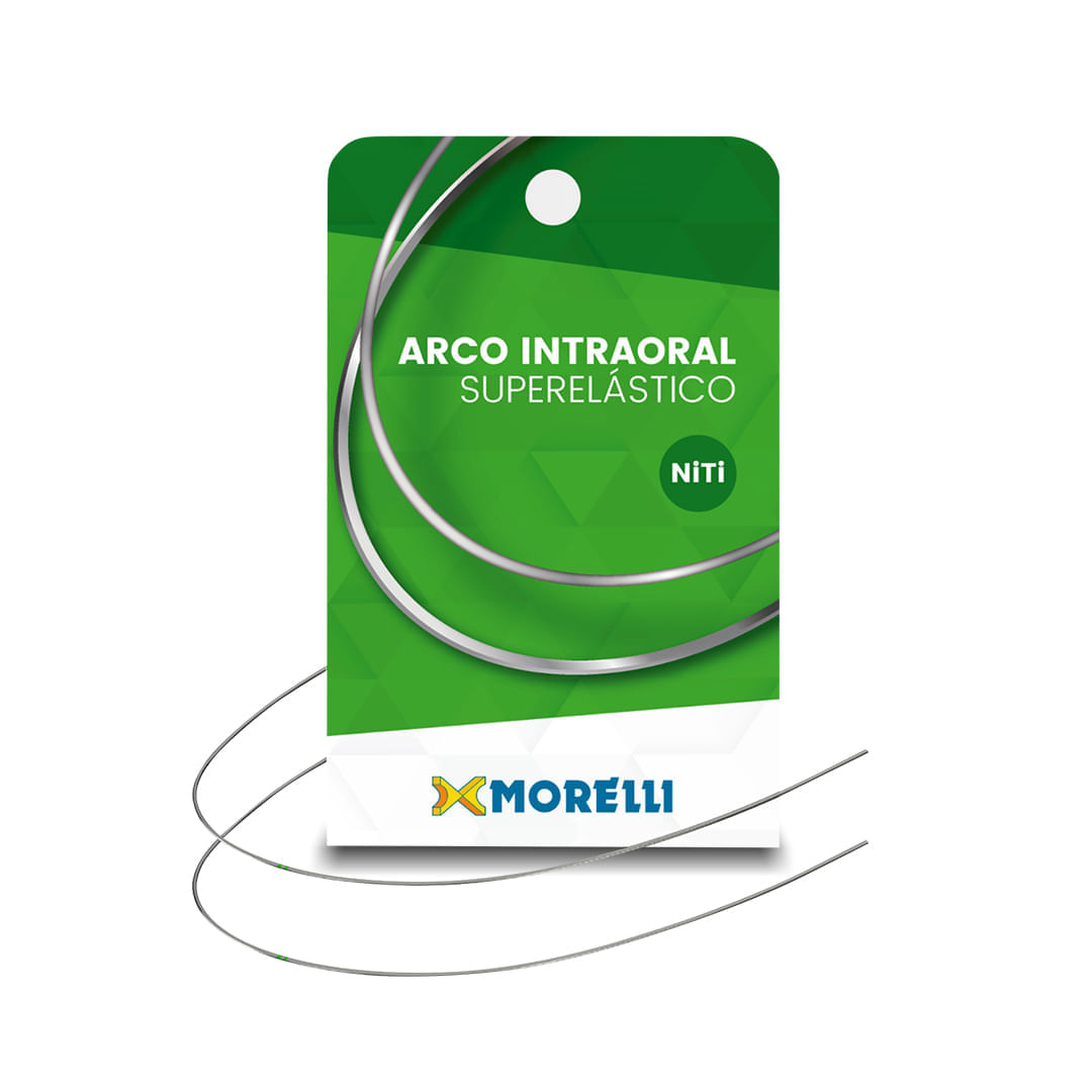 5070012 Arco Intraoral Super elástico Médio NiTi Redondo Ø0,35mm (.014") - Morelli