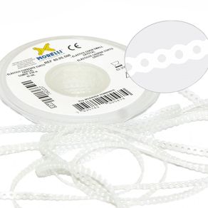 60.05.500 Elástico Corrente Curto Cristal 4,5m - Morelli