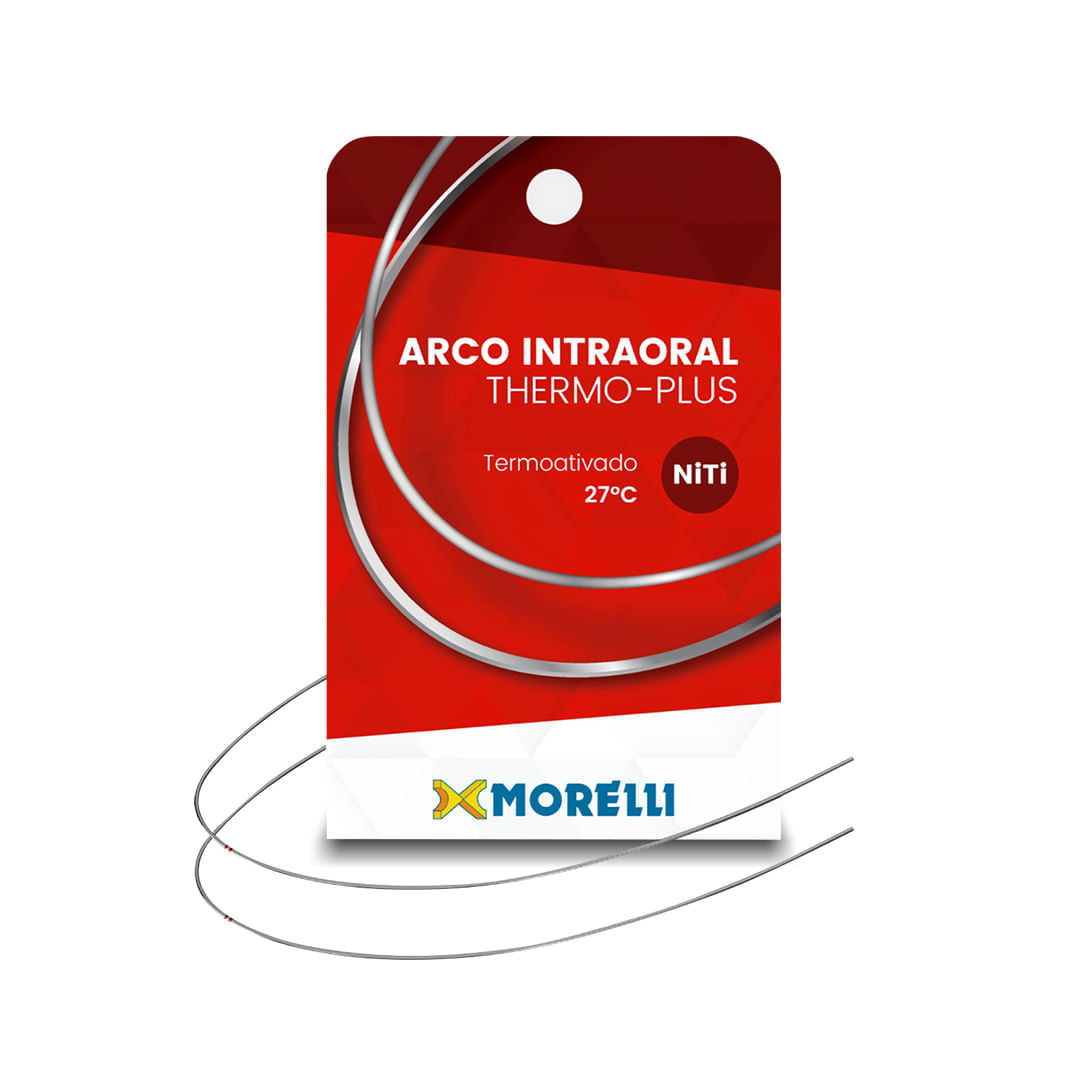 50.70.226 Arco Intraoral Thermo Plus Médio Niti Redondo 0,40mm (.016") - Morelli