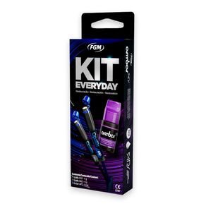 Resina Kit Everyday Opallis com 2 Seringas de 4g + Ambar APS 6ml - FGM