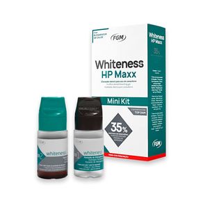 Clareador Dental Whiteness Hp Maxx 35% Com Top Dam 1 Paciente - FGM