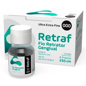 Fio Retrator Gengival Retraf 000 Ultra Fino - AAF do Brasil