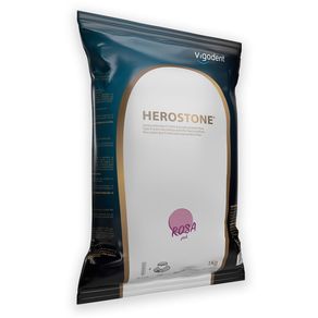 Gesso Pedra Especial Herostone Rosa Tipo Iv 1 Kg - Vigodent