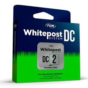 Pino de Fibra de Vidro Whitepost System Dc Refil 2 com 5 - Fgm