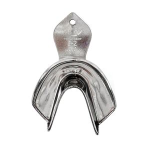 Moldeira Avulsa Lisa Adulto Inox I-2 Dentado - Tecnodent