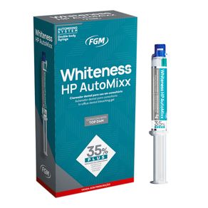 Clareador Whiteness Hp Automixx Plus 35% Kit com Top Dam - Fgm