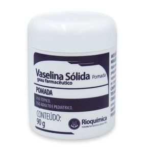 Vaselina Sólida Pomada 90g - Rioquímica
