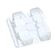 10.87.2111 Bráquete Cerâmico New Ice Clear Roth 0,022 (Dente 11) - Orthometric