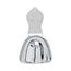 Moldeira Avulsa Rasa Adulto Inox S-1 Desdentado - Tecnodent