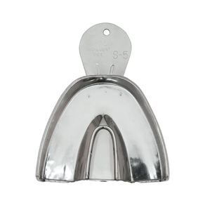 Moldeira Avulsa Adulto Inox Lisa S-5 Dentado - Tecnodent