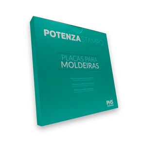 Placa Para Moldeira Potenza Stampo EVA 1mm com 10 Quadrada - Tokuyama