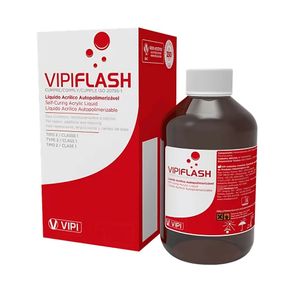 Resina Acrílica Autopolimerizável Vipi Flash Líquido 1L - Vipi