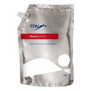 Resina Termo Rosa Média Com Veias 1000g - Tdv