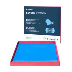 Lençol de Borracha Defender 13,5x13,5cm com 26 Unidades - Angelus