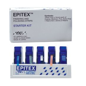 Kit Tira de Lixa e Matriz de Poliéster Epitex Starter - GC