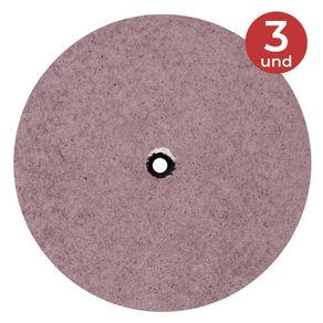Polidor De Cerâmica PM Ultra Cerapol Médio Roda Grande Sem Mandril - American Burrs