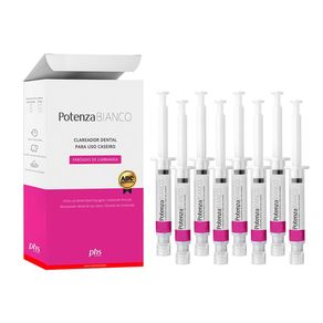 Clareador Dental Potenza Bianco PF 16% com 8 Seringas - PHS