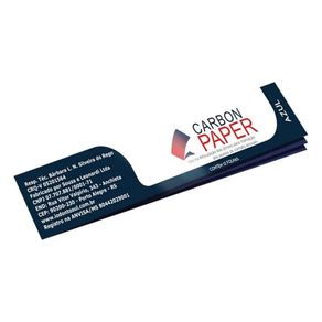 Carbono Carbon Paper Azul com 12 Tiras - Iodontosul