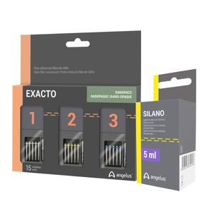 Pino de Fibra de Vidro Exacto Kit Misto Compre 1 e Ganhe 1 Silano - Angelus