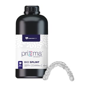 Resina-para-Impressora-3D-Prizma-Bio-Splint-DLP-LCD-SLA-Transparente-500g---Makertech-Labs