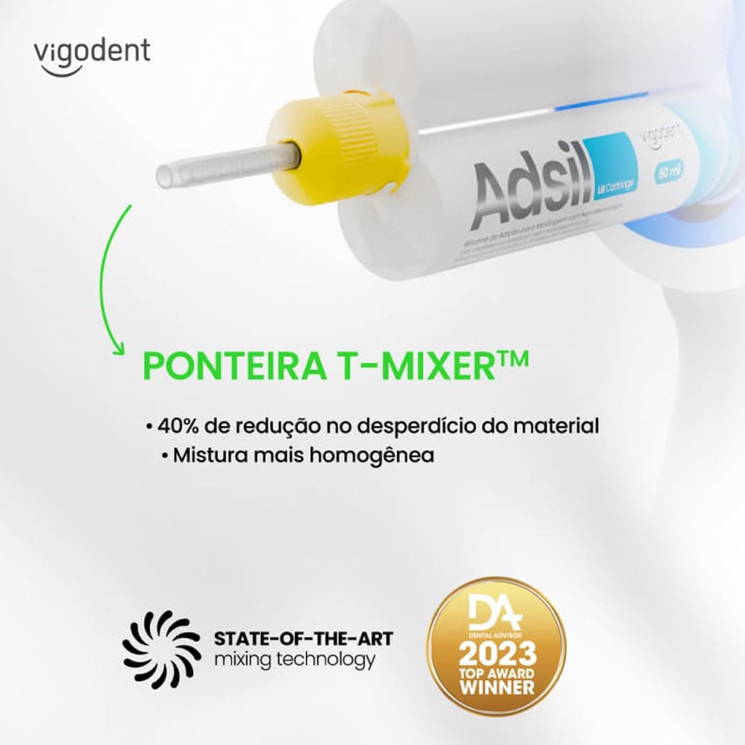 Silicone de Adição Adsil Putty Soft + Regular Body - Vigodent