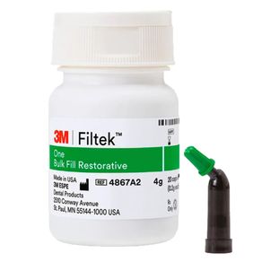 Resina-Filtek-One-Bulk-Fill-Capsula-A2-com-20-capsulas---Solventum