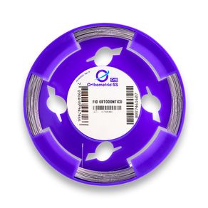 55.12.0040-Fio-Ortodontico-Duro-Elastico-CrNi-Redondo-100mm--.040---em-Rolo-50g---Orthometric